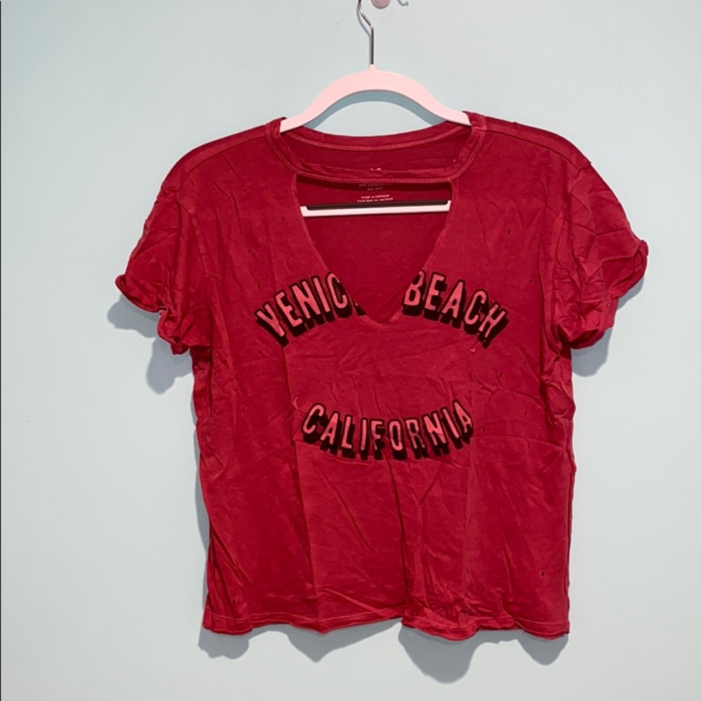 NWOT V-Neck Cut out
